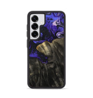 Galaxy S25 Wood Phone Case - Jannie (Purple, 800641)
