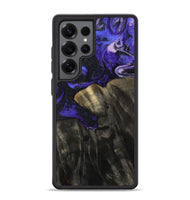 Galaxy S25 Ultra Wood Phone Case - Jannie (Purple, 800641)