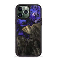 iPhone 13 Pro Max Wood Phone Case - Jannie (Purple, 800641)