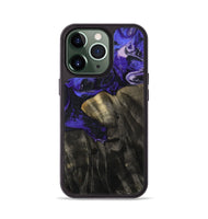 iPhone 13 Pro Wood Phone Case - Jannie (Purple, 800641)