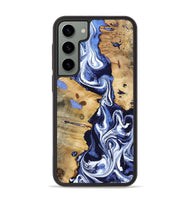 Galaxy S23 Plus Wood Phone Case - Zona (Blue, 800667)