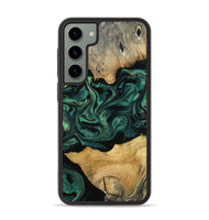 Galaxy S23 Plus Wood Phone Case - Jammie (Green, 800668)