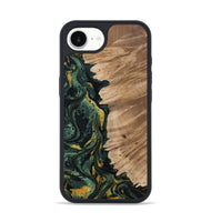 iPhone 16e Wood Phone Case - Madilyn (Green, 800681)