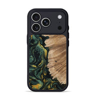 iPhone 17 Pro Wood Phone Case - Madilyn (Green, 800681)