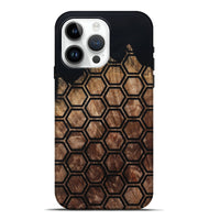 iPhone 15 Pro Max Wood Live Edge Phone Case - Isidore (Pattern, 800711)