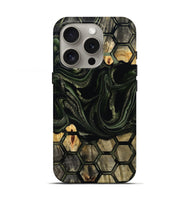 iPhone 16 Pro Wood Live Edge Phone Case - Tempie (Pattern, 800714)