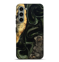 Galaxy S23 Plus Wood Live Edge Phone Case - Elia (Green, 800721)