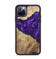 iPhone 11 Pro Max Wood Phone Case - Price (Purple, 800739)