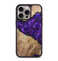 iPhone 15 Pro Max Wood Phone Case - Price (Purple, 800739)