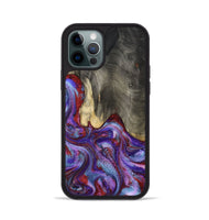 iPhone 12 Pro Wood Phone Case - Lyric (Purple, 800740)