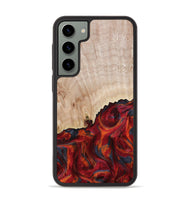Galaxy S23 Plus Wood Phone Case - Mercy (Red, 800745)