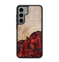 Galaxy S24 Plus Wood Phone Case - Mercy (Red, 800745)