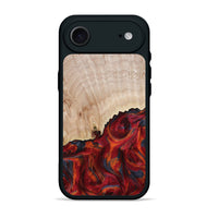 iPhone 17 Air Wood Phone Case - Mercy (Red, 800745)