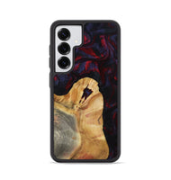 Galaxy S25 Wood Phone Case - Norris (Red, 800747)