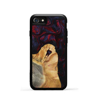 iPhone SE Wood Phone Case - Norris (Red, 800747)