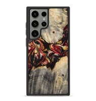 Galaxy S23 Ultra Wood Phone Case - Annie (Red, 800748)