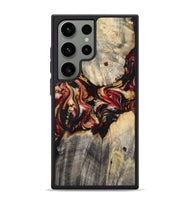 Galaxy S24 Ultra Wood Phone Case - Annie (Red, 800748)