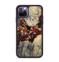 iPhone 11 Pro Max Wood Phone Case - Annie (Red, 800748)