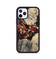 iPhone 11 Pro Wood Phone Case - Annie (Red, 800748)