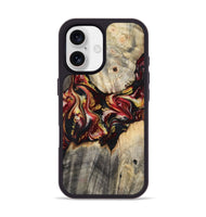 iPhone 17 Wood Phone Case - Annie (Red, 800748)