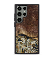 Galaxy S24 Ultra Wood Phone Case - Kyle (Black & White, 800768)
