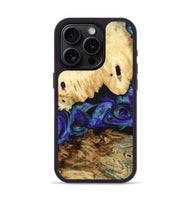 iPhone 15 Pro Wood Phone Case - West (Purple, 800775)