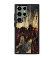 Galaxy S24 Ultra Wood Phone Case - Madie (Red, 800777)