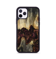 iPhone 11 Pro Wood Phone Case - Madie (Red, 800777)