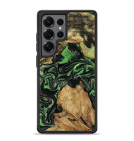 Galaxy S25 Ultra Wood Phone Case - Marlys (Green, 800779)