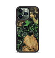 iPhone 13 Pro Wood Phone Case - Marlys (Green, 800779)