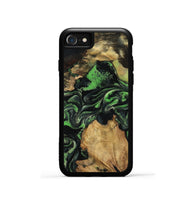 iPhone SE Wood Phone Case - Marlys (Green, 800779)