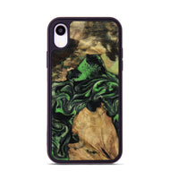 iPhone Xr Wood Phone Case - Marlys (Green, 800779)