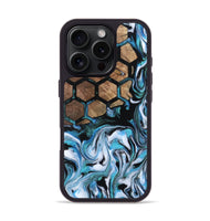 iPhone 16 Pro Wood Phone Case - Maliyah (Pattern, 800791)