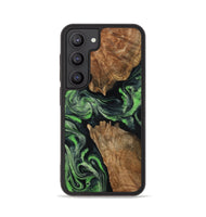 Galaxy S23 Wood Phone Case - Andre (Green, 800815)