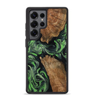 Galaxy S25 Ultra Wood Phone Case - Andre (Green, 800815)