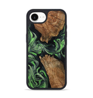iPhone 16e Wood Phone Case - Andre (Green, 800815)