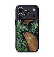 iPhone 17 Pro Wood Phone Case - Andre (Green, 800815)