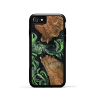 iPhone SE Wood Phone Case - Andre (Green, 800815)