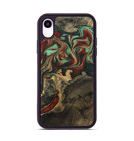 iPhone Xr Wood Phone Case - Daron (Green, 800816)