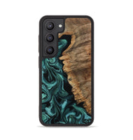 Galaxy S23 Wood Phone Case - Aspyn (Green, 800817)