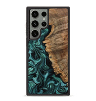 Galaxy S23 Ultra Wood Phone Case - Aspyn (Green, 800817)