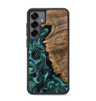 Galaxy S25 Plus Wood Phone Case - Aspyn (Green, 800817)
