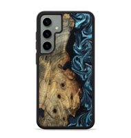 Galaxy S24 Plus Wood Phone Case - Daryl (Blue, 800825)