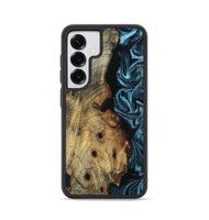 Galaxy S25 Wood Phone Case - Daryl (Blue, 800825)