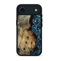 iPhone 17 Air Wood Phone Case - Daryl (Blue, 800825)