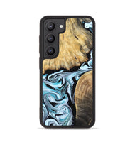 Galaxy S23 Wood Phone Case - Rick (Blue, 800826)