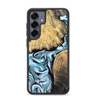Galaxy S25 Plus Wood Phone Case - Rick (Blue, 800826)