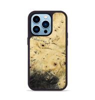 iPhone 14 Pro Wood Phone Case - Kristin (Wood Burl, 800845)