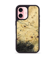 iPhone 16 Wood Phone Case - Kristin (Wood Burl, 800845)