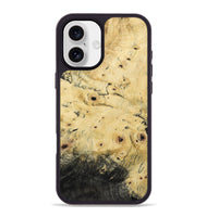 iPhone 16 Plus Wood Phone Case - Kristin (Wood Burl, 800845)